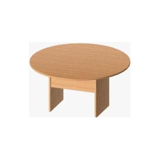 Silvánus kör alakú laplábas tárgyaló asztal